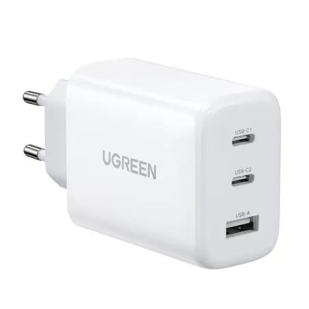 Seinälaturi UGREEN CD275, 65W, valkoinen