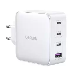 Universalus sieninis įkroviklis Ugreen CD226, 4x lizdų, 100W, baltas