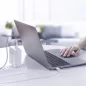 UGREEN USB-C - USB-C 1m kabelis, baltas