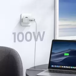 Universalus sieninis įkroviklis Ugreen CD226 Nexode, 4x lizdų, 100W, baltas