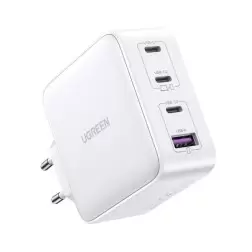 Universalus sieninis įkroviklis Ugreen CD226 Nexode, 4x lizdų, 100W, baltas