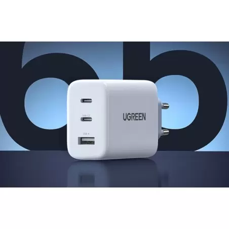 Seinälaturi UGREEN CD275, 65W, valkoinen