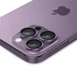 Spigen Stiklo EZ Fit Optik Pro 2 paketas, giliai violetinė - iPhone 14 Pro/iPhone 14 Pro Max