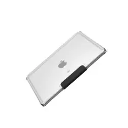 UAG U Lucent, jää/musta - MacBook Air 13" M3 2024/M2 2022