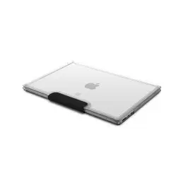 UAG U Lucent, jää/musta - MacBook Air 13" M3 2024/M2 2022