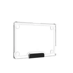 UAG U Lucent, jää/musta - MacBook Air 13" M3 2024/M2 2022