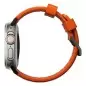 Nomad Rugged Strap, orange/black - AW Ultra 2/1 (49mm) 9/8/7 (45mm)/6/SE/5/4 (44mm)/3/2/1 (42mm)