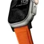 Nomad Rugged Strap, orange/black - AW Ultra 2/1 (49mm) 9/8/7 (45mm)/6/SE/5/4 (44mm)/3/2/1 (42mm)