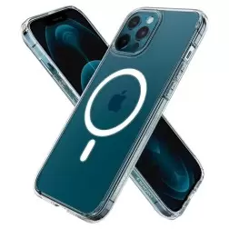 Spigen Ultra Hybrid MagSafe, balta - iPhone 12/iPhone 12 Pro