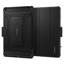 Spigen Rugged Armor Pro, juoda - iPad 10.2" 2021/2020/2019