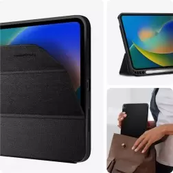 Spigen Urban Fit, juoda - iPad 10.9" 2022