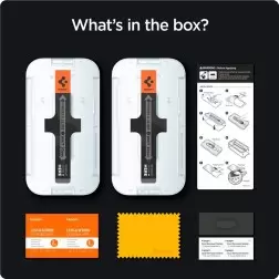 Spigen Stiklo EZ Fit Privatumas 2 Paketas - iPhone 14 Pro Max