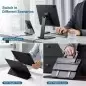 Pitaka MagEZ 2, juoda/pilka - iPad Pro 12.9" 2022/2021
