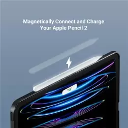 Pitaka MagEZ 2, juoda/pilka - iPad Pro 12.9" 2022/2021