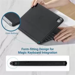 Pitaka MagEZ 2, juoda/pilka - iPad Pro 12.9" 2022/2021
