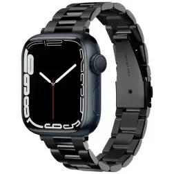 Spigen Modern Fit žiūrėti juosta, juoda - Apple Watch 42mm/41mm/40mm/38mm