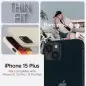 Spigen Thin Fit, mute beige - iPhone 15 Plus