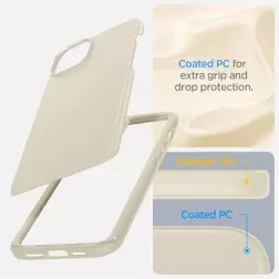 Spigen Thin Fit, mute beige - iPhone 15 Plus