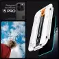 Apsauginis stiklas Spigen Stiklas tR EZ Fit (Privacy) 2-pack, skaidrus - iPhone 15 Pro