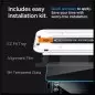 Apsauginis stiklas Spigen Stiklas tR EZ Fit (Privacy) 2-pack, skaidrus - iPhone 15 Pro