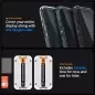 Apsauginis stiklas Spigen Stiklas tR EZ Fit (Privacy) 2-pack, skaidrus - iPhone 15 Pro