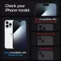 Apsauginis stiklas Spigen Stiklas tR EZ Fit (Privacy) 2-pack, skaidrus - iPhone 15 Pro