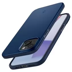 Spigen Thin Fit, navy blue - iPhone 15