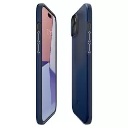 Spigen Thin Fit, navy blue - iPhone 15