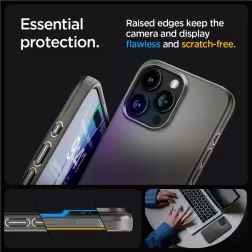 Spigen Thin Fit, gunmetal - iPhone 15 Pro