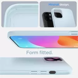 Spigen Thin Fit, mute blue - iPhone 15