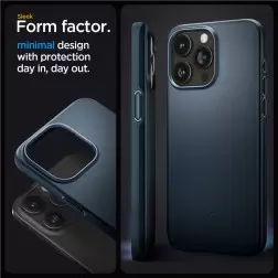 Spigen Plonas Tinka, metalo skalūnas - iPhone 15 Pro