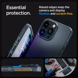 Spigen Plonas Tinka, metalo skalūnas - iPhone 15 Pro