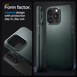 Spigen Thin Fit, abyss green - iPhone 15 Pro Max