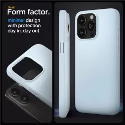 Spigen Thin Fit, mute blue - iPhone 15 Pro Max