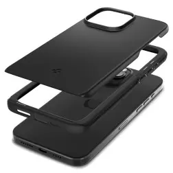 Spigen Thin Fit, black - iPhone 15 Pro