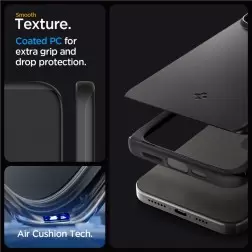 Spigen Thin Fit, black - iPhone 15 Pro