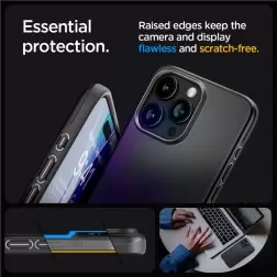 Spigen Thin Fit, black - iPhone 15 Pro