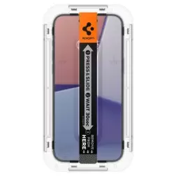Spigen Glass tR EZ Fit HD 1 Pack, transparency - iPhone 16/15 Plus