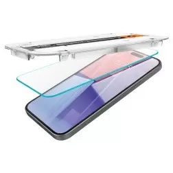 Spigen Glass tR EZ Fit HD 1 Pack, transparency - iPhone 16/15 Plus