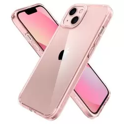 Spigen Ultra Hybrid, rose crystal - iPhone 13