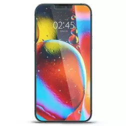 Apsauginis stiklas Spigen Glass tR EZ Fit 2 Pack, privacy sensor open - iPhone 14 Plus/13 Pro Max