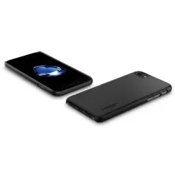 Spigen Thin Fit, black - iPhone 7/8/SE (2022/2020)