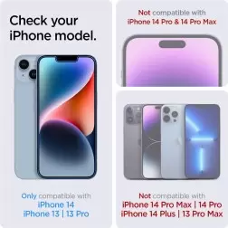 Spigen Glass tR EZ Fit HD 1 Pack openÂ&nbsp;sensor -Â&nbsp;iPhoneÂ&nbsp;16e/14/13/13 Pro