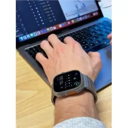 Mobile Origin Watch Titanium Band, silver - Apple Watch 49mm/46mm/45mm/44mm/42mm