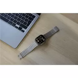 Mobile Origin Watch Titanium Band, silver - Apple Watch 49mm/46mm/45mm/44mm/42mm