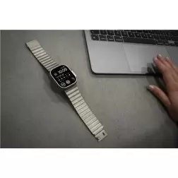 Mobile Origin Watch Titanium Band, silver - Apple Watch 49mm/46mm/45mm/44mm/42mm