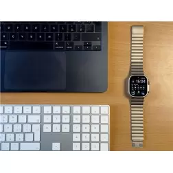 Mobile Origin Watch Titanium Band, silver - Apple Watch 49mm/46mm/45mm/44mm/42mm