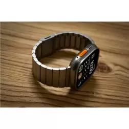 Mobile Origin Watch Titanium Band, silver - Apple Watch 49mm/46mm/45mm/44mm/42mm