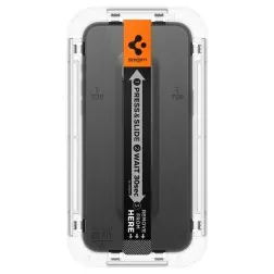 Apsauginis stiklas Spigen Glass tR EZ Fit HD Privacy 1 Pack - iPhone 15 Pro Max