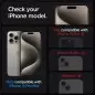 Apsauginis stiklas Spigen Glass tR EZ Fit HD Privacy 1 Pack - iPhone 15 Pro Max
